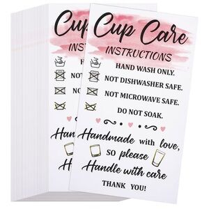 Lot of "Cup Care" Cards - Full Box (200 cards)
